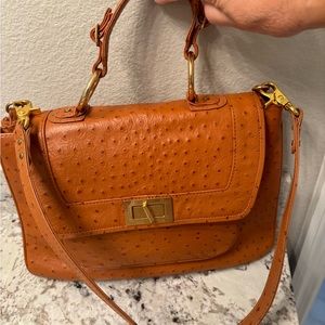 Rebecca Minkoff Ostrich handbag.